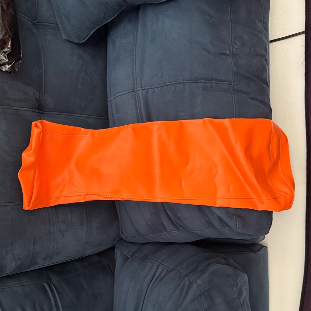 Vibrant Orange Scarf